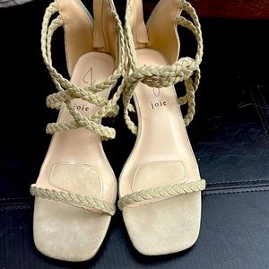 Joie heeled sandals worn once size 6.5